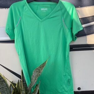 Kirkland Signature Women's Bright Green Short Sleeve Tee